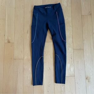 Outdoor Voices Frostknit 7/8 Leggings in navy